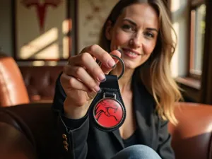 Leather Key Pouch Premium Form for Men Design